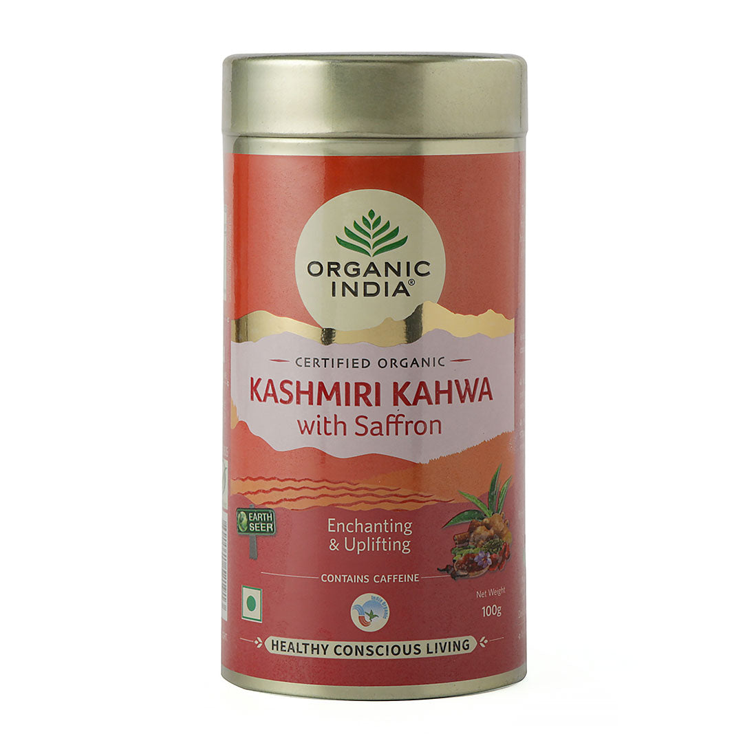 Kashmiri Kahwa with Saffron 100 gm Tin