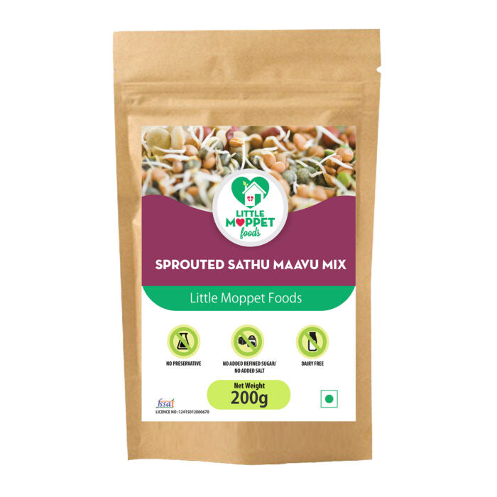 SPROUTED SATHUMAAVU POWDER / SPROUTED MULTIGRAIN MIX