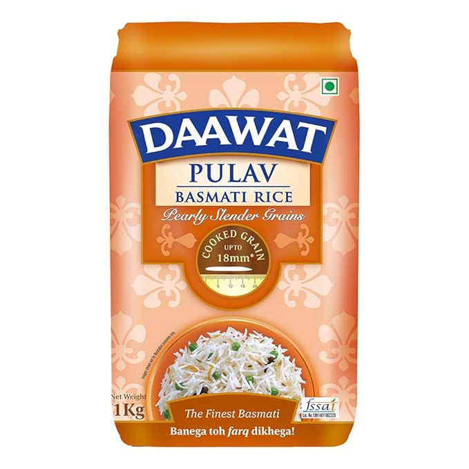 Daawat Pulav Basmati Rice - 1 kg