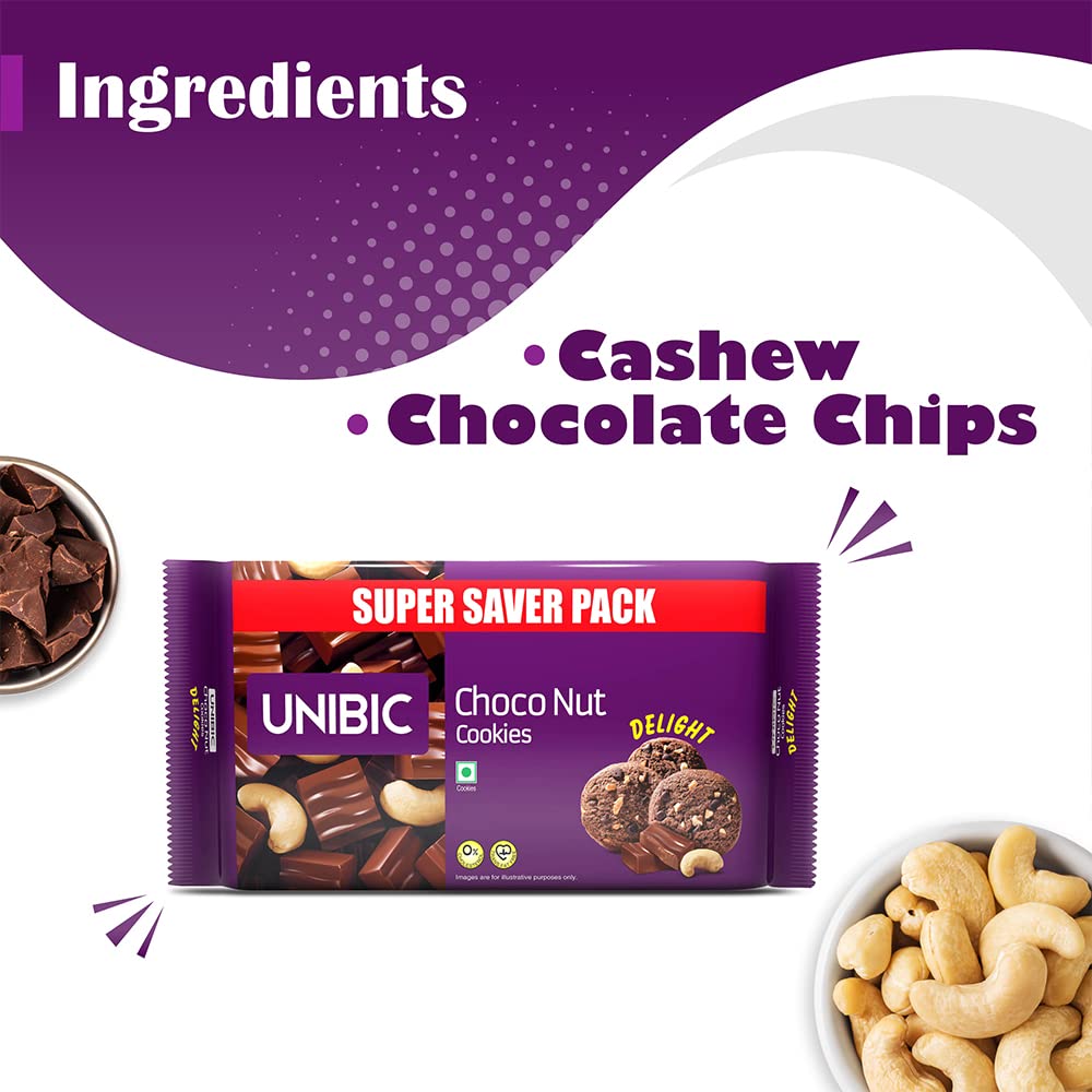 Unibic Choco Nut Cookies, 500 g