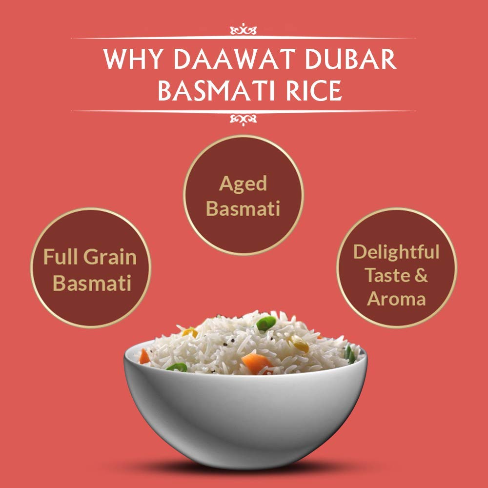 Daawat Dubar Basmati Rice - 1 kg