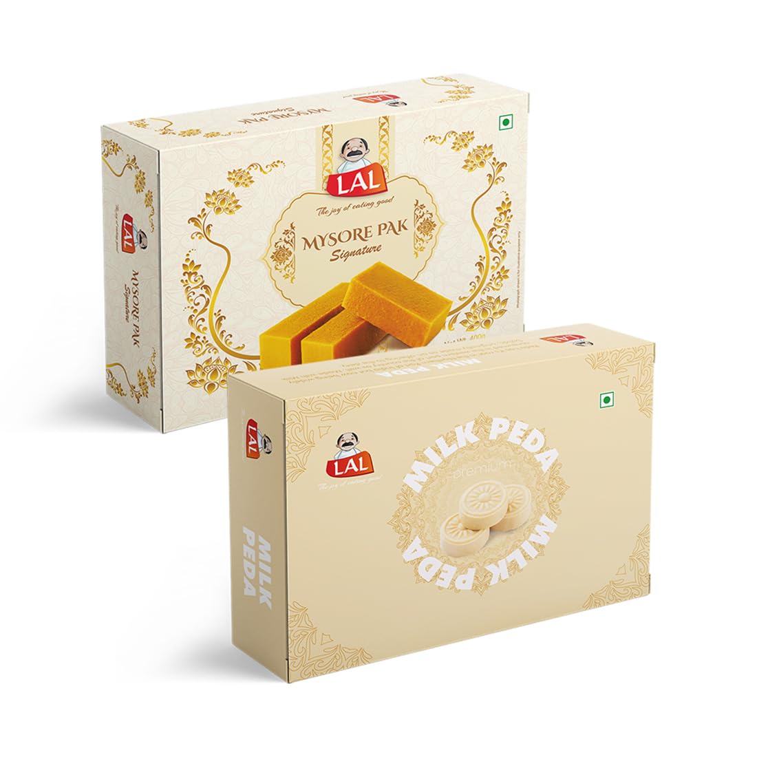 Mysore Pak Signature 400gm & Milk Peda 400gm