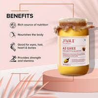 Jiva Gir Desi Cow A2 Ghee - 1 Ltr