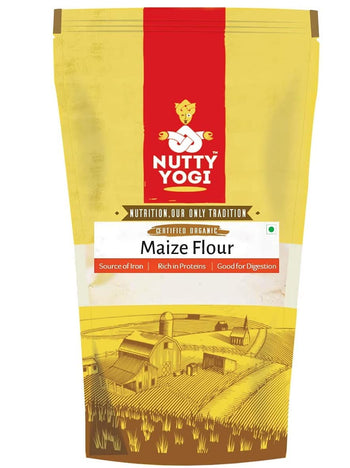 Nutty Yogi Organic Maize Flour (Makki Atta)