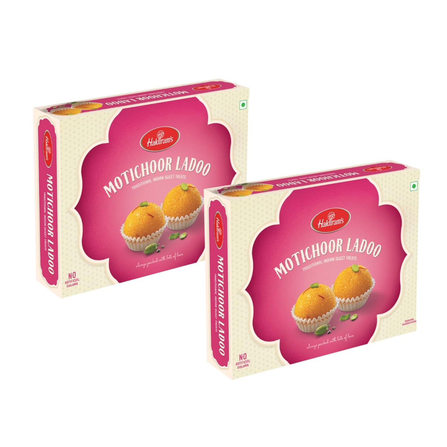 Haldiram's Motichoor Ladoo - 200 gms (pack of 2)