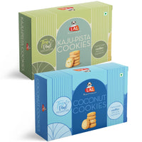 Kaju Pista Cookies 400gm & Coconut Cookies400gm