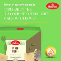 Haldiram's Special Pista Burfi - 400 gms (pack of 2)