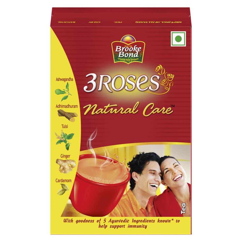 Brooke Bond 3 Roses Ginger Tea - 250 gms