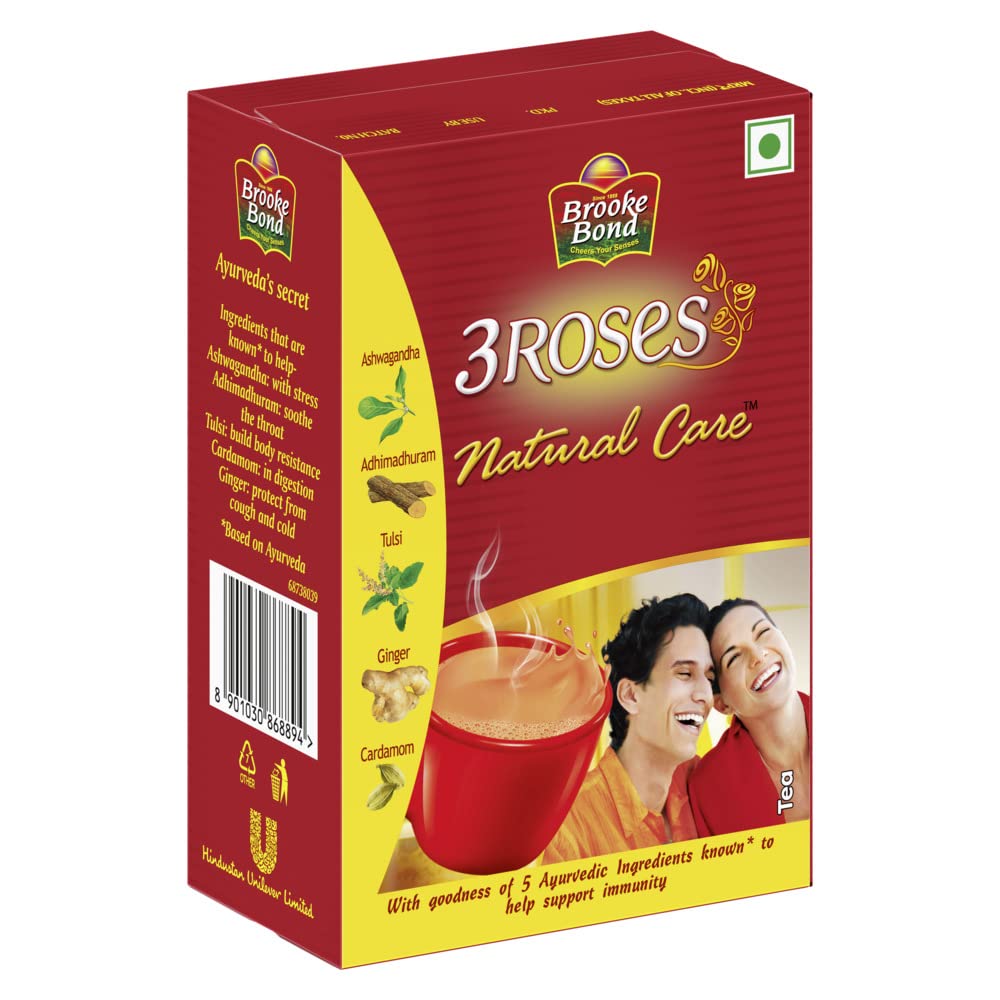 Brooke Bond 3 Roses Ginger Tea - 250 gms