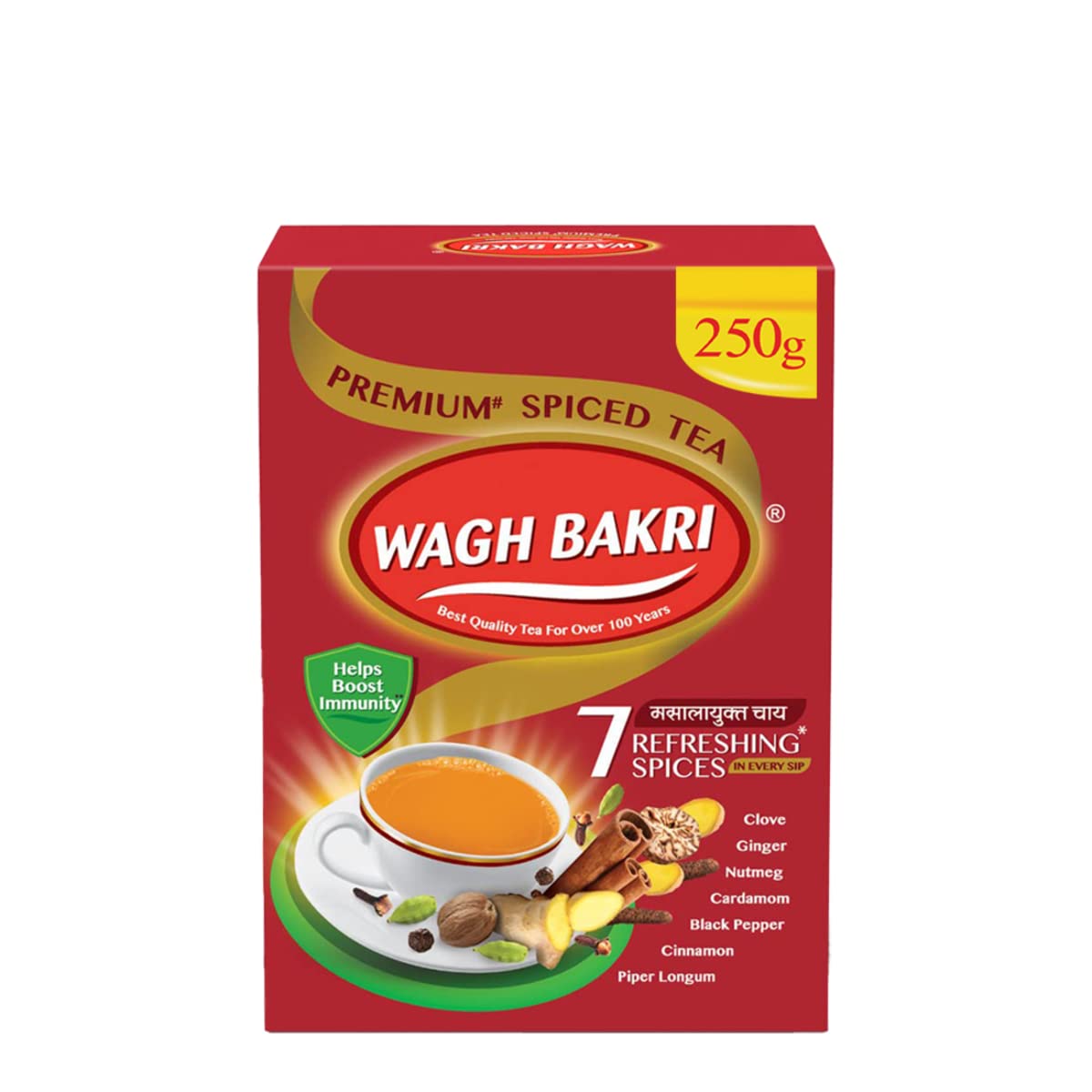 Wagh Bakri Premium Spiced Tea - 250 gms