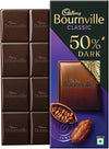 Cadbury Bournville Classic 50% Dark Chocolate Bar - 75 Gms