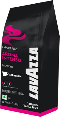 Lavazza Aroma Intenso, Roasted Coffee Beans Bag, 500Gram