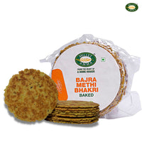 Millet Amma Baked Bajra Methi Bhakhri - 180 Gms (pack of 2)