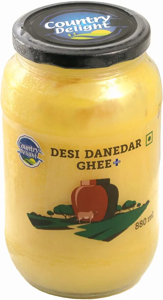 Country Delight Desi Danedar Cow Ghee Plus 880 millilitre 