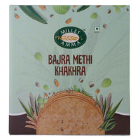 Millet Amma Bajra Methi Khakhra - 180 gms (pack of 2)