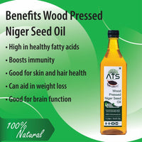 ATS Wood Pressed Niger Seed Oil - 1000 Gms