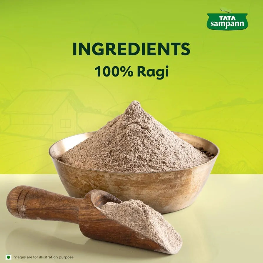Tata Sampann Easy Cook Ragi Atta - 500 Gms - Veeha Foods