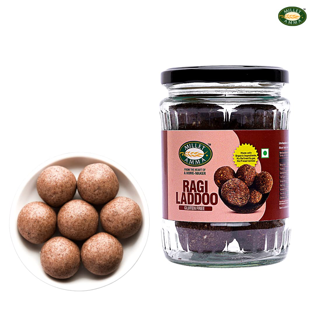 Millet Amma Ragi Ladoo made with jaggrey - 300 gms