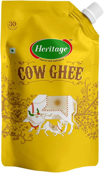 Heritage Cow Ghee with Spout Pouch, 1000ml