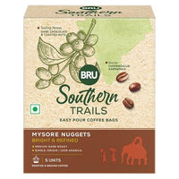 Bru Southern Trails Easy Pour Coffee Bags - 55 gms