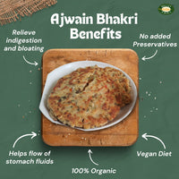 Millet Amma Baked Ajwain Bhakhri - 180 gms (pack of 2)