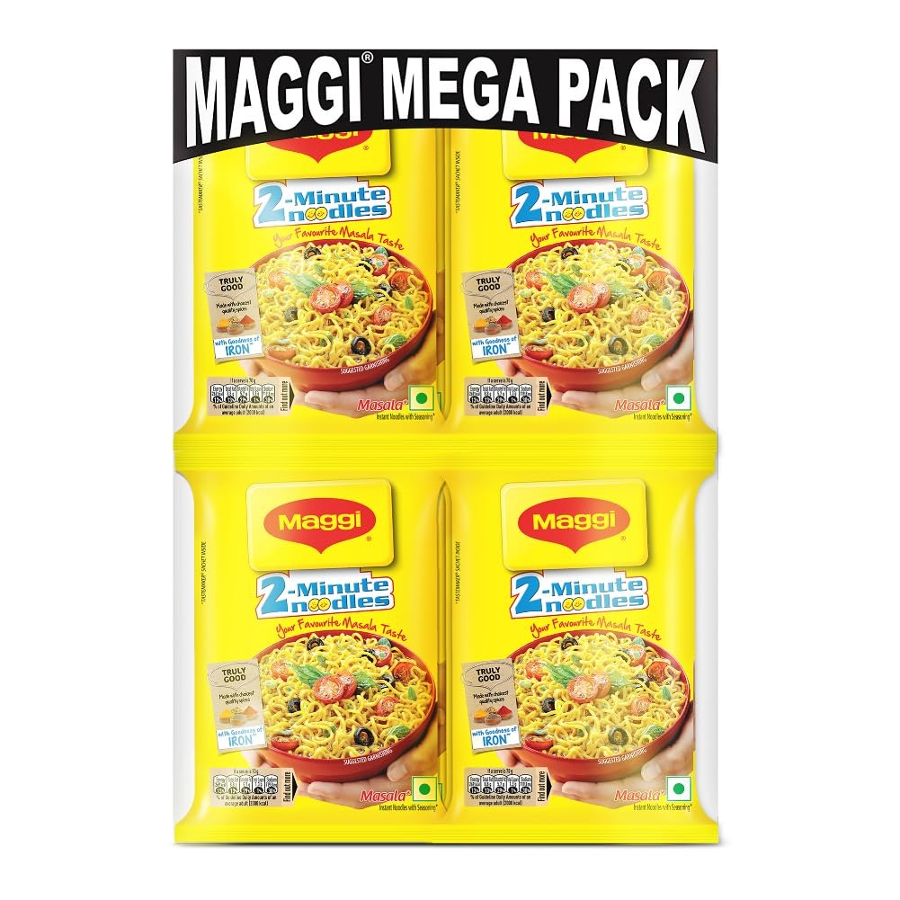 Maggi  2-Minute Instant Noodles - 840 gms(Pack of 12)