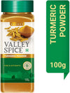 Valley Spice Turmeric Powder - Haldi Powder - 100 gms (Pack of 2)