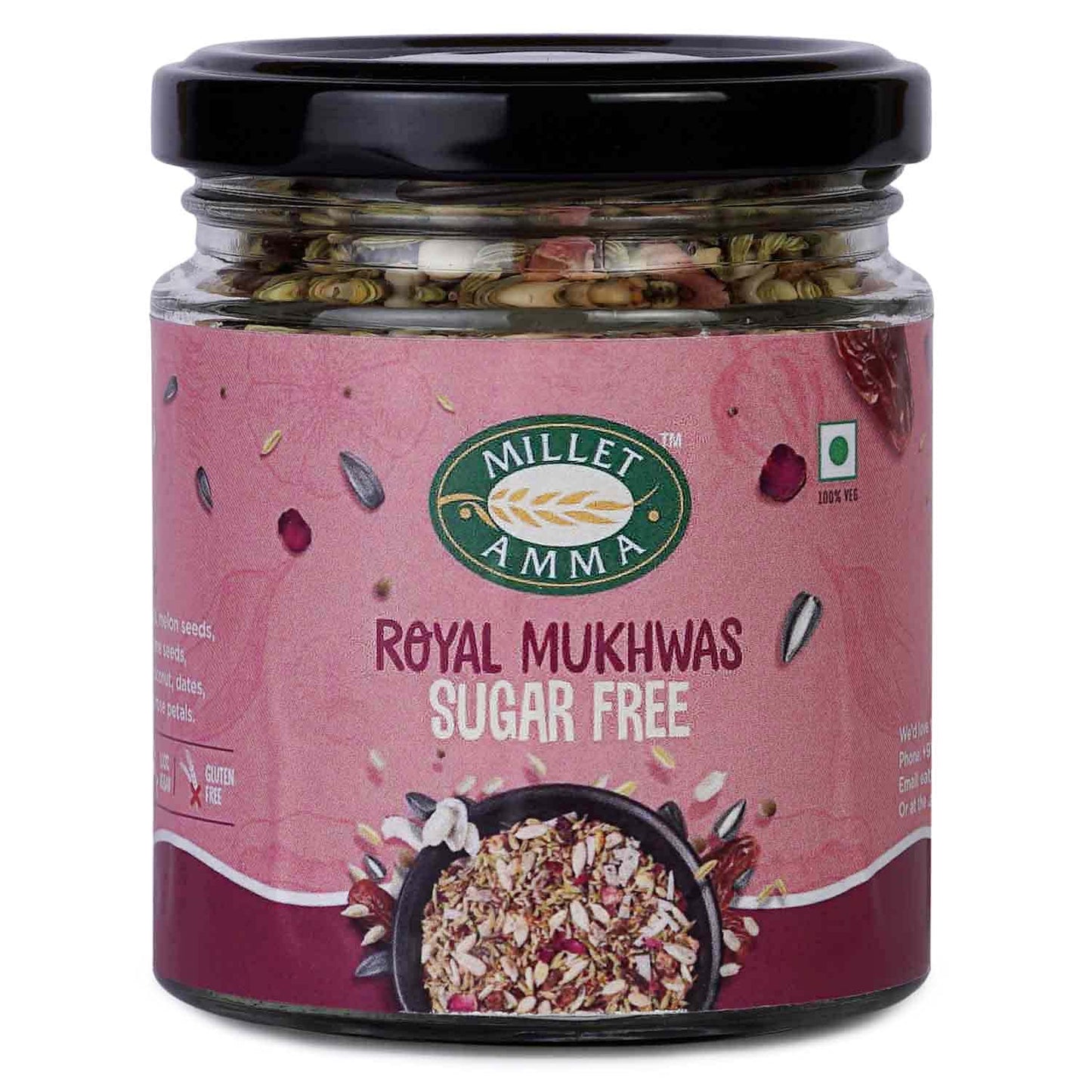 Millet Amma Royal Mukhwas Sugarfree - 100 gms