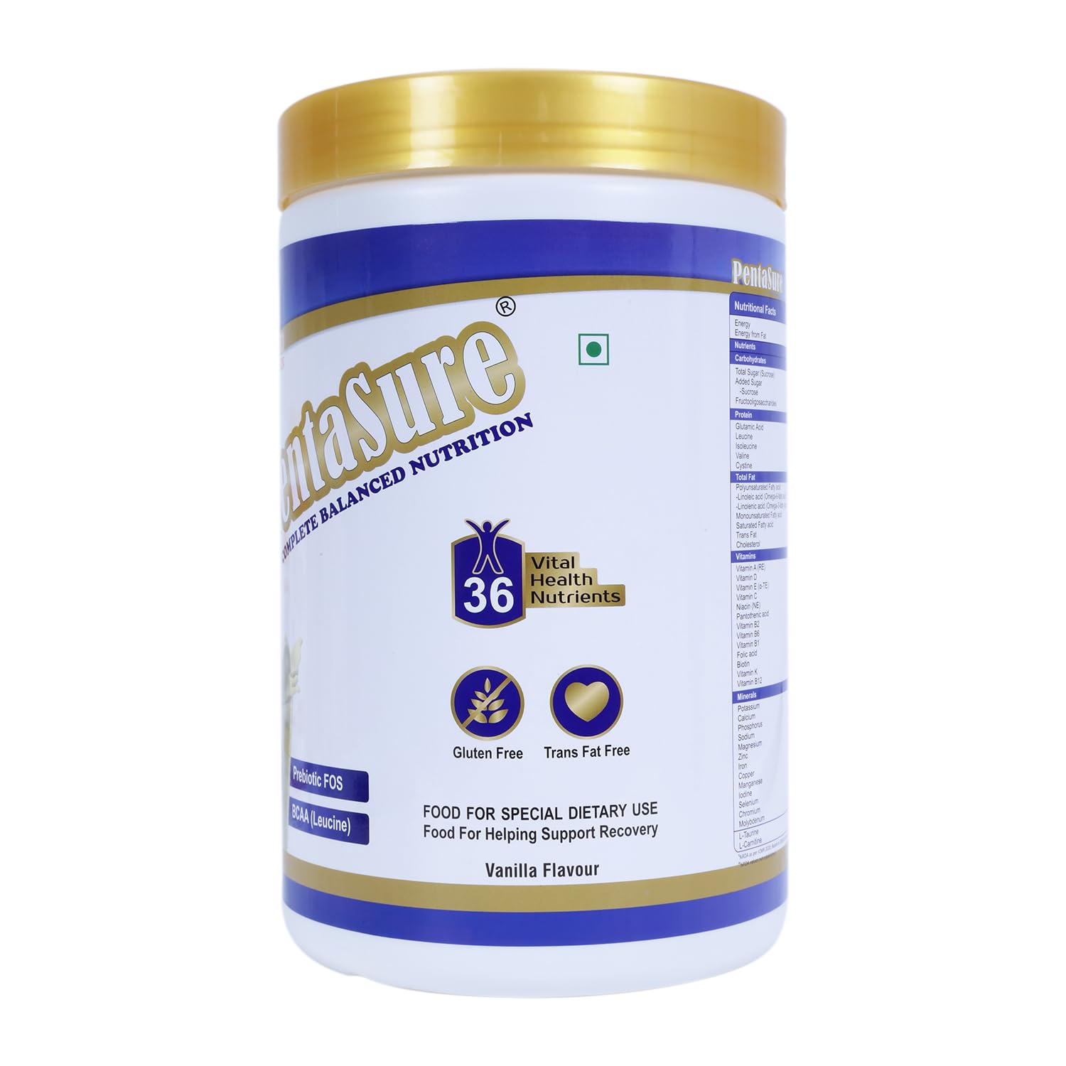 Pentasure Daily Nutrition Protein Shake Vanilla Flavour