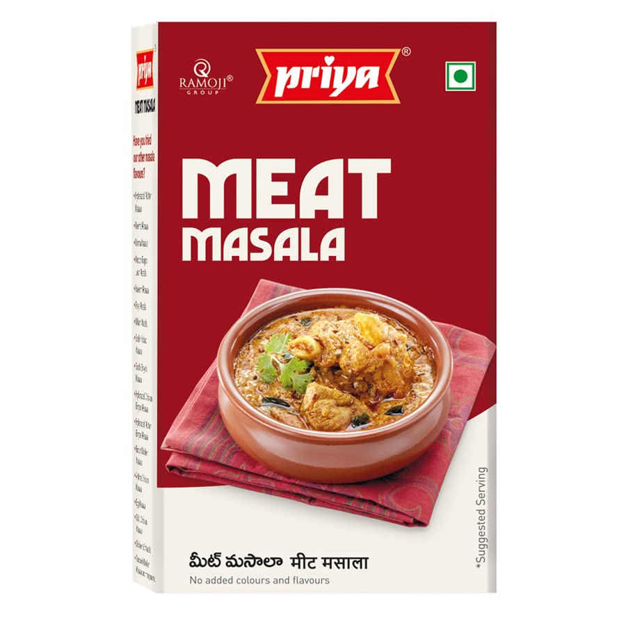 Priya Meat Masala Powder - 50 gms (pack of 6)