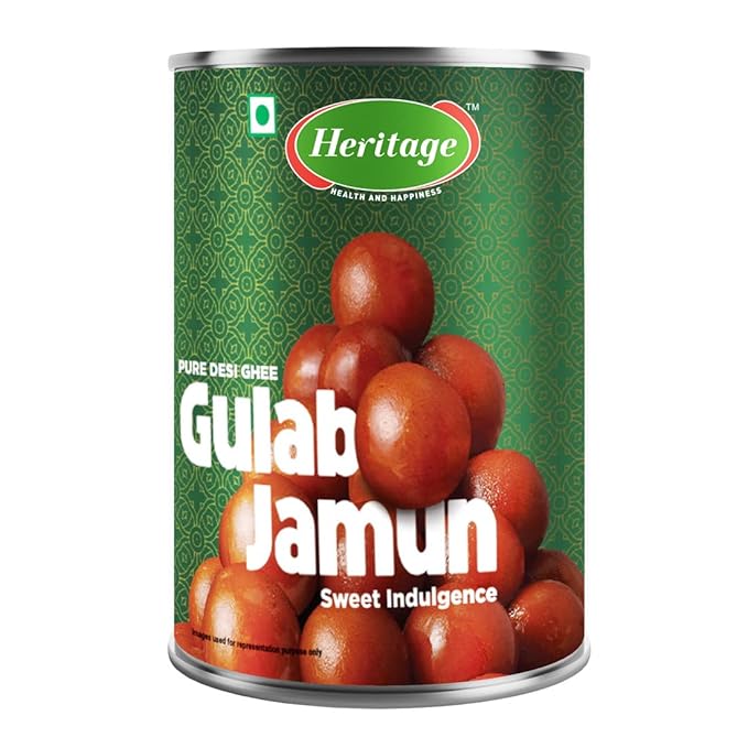 Heritage Gulab Jamun - 1 Kg Tin