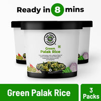 The Taste Company Green Palak Rice - 279 gms(Pack of 3)