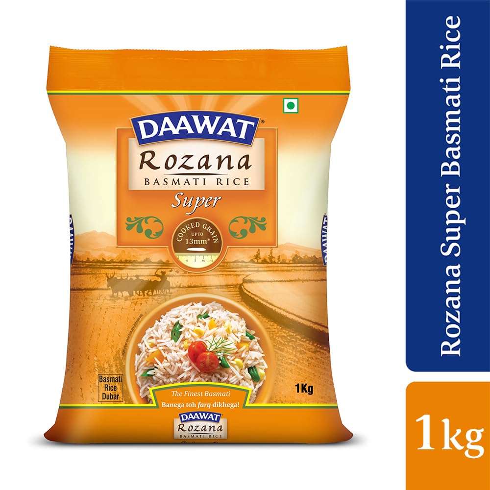 Daawat Rozana Super Basmati Rice - 1 kg