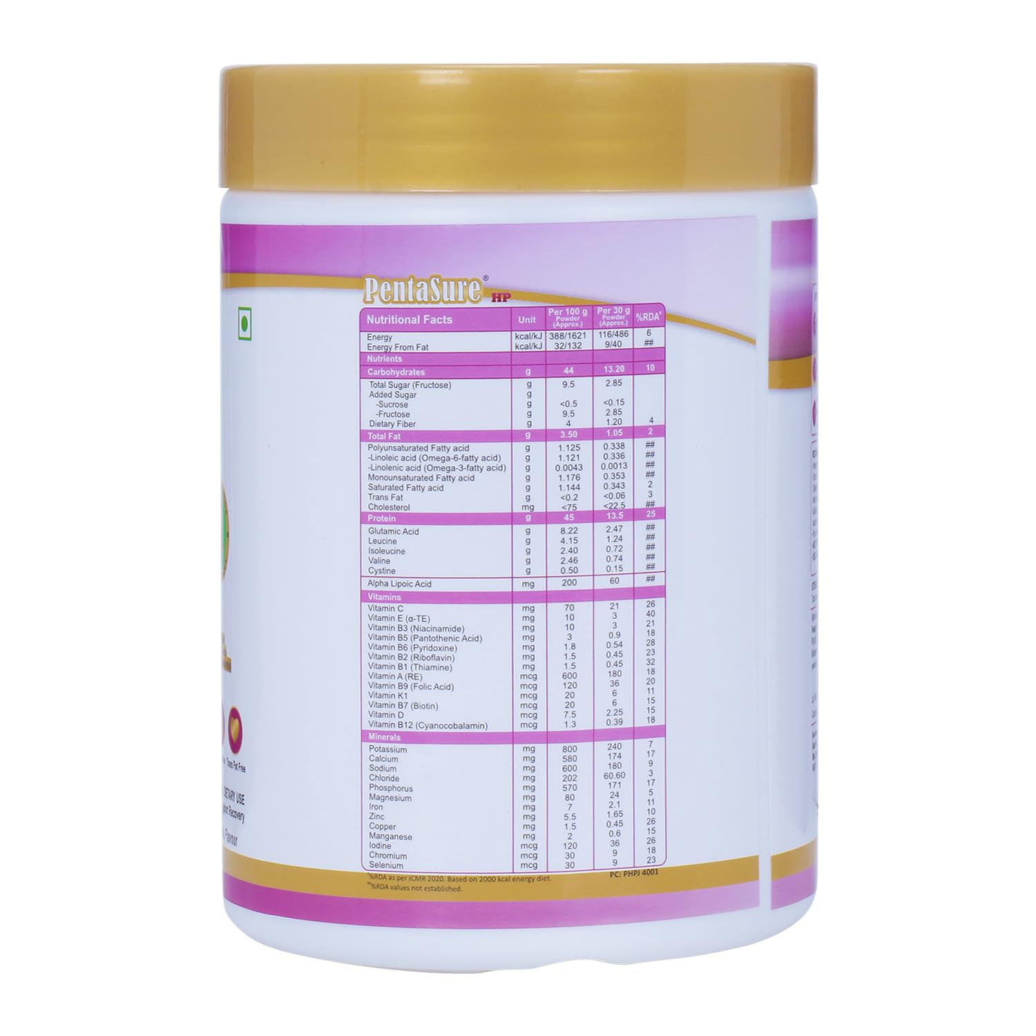 Pentasure Hp Whey Protein - Banana Vanilla  Flavour