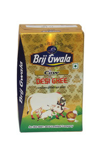 Brij gwala pure desi ghee with rich aroma tetra - 1 L