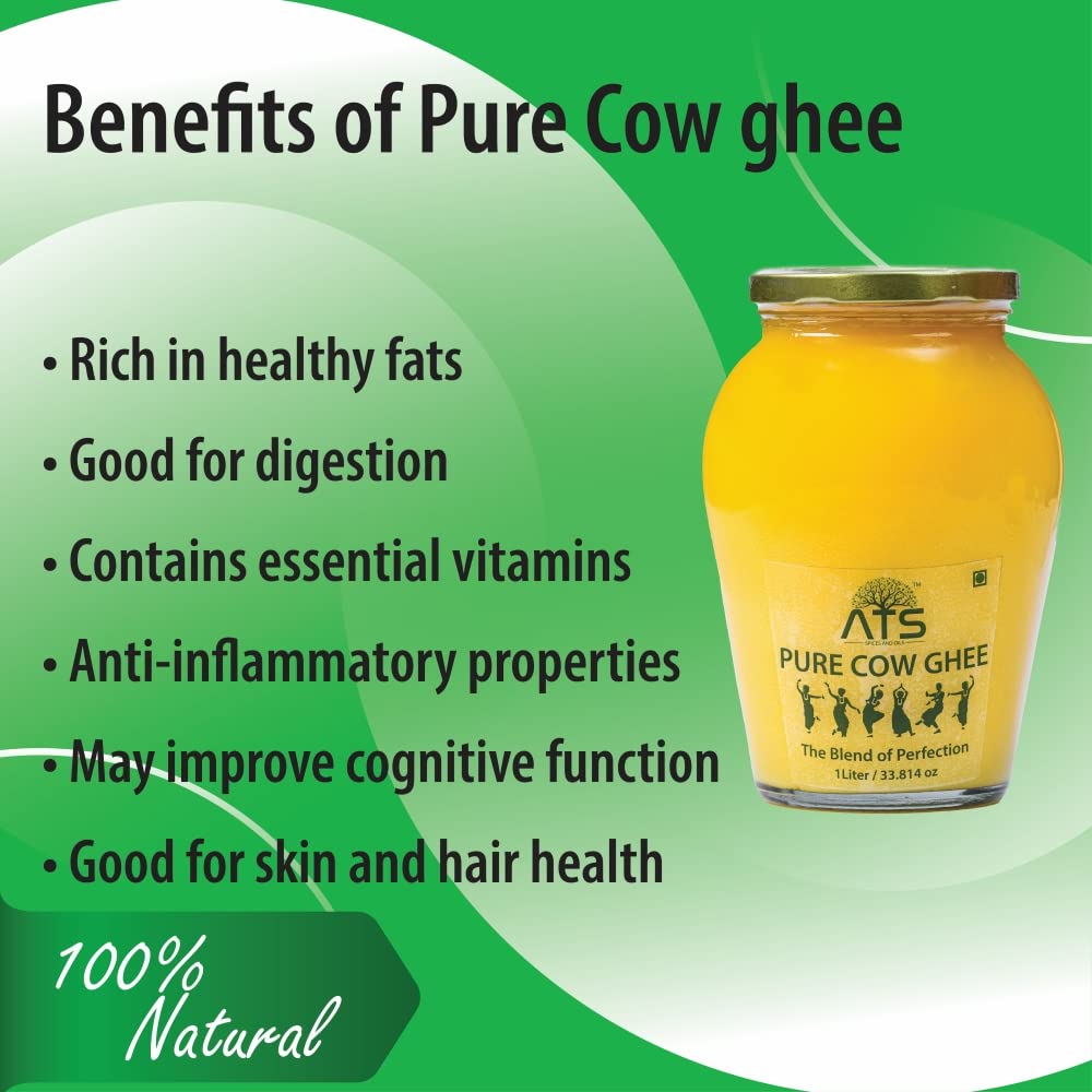 ATS Pure Cow Ghee - 1000 gms