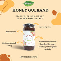 Voscure Natural Honey Gulkand - 500 gms