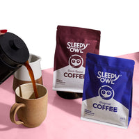 Sleepy Owl Dark Roast Whole Coffee Beans - 250 Gms