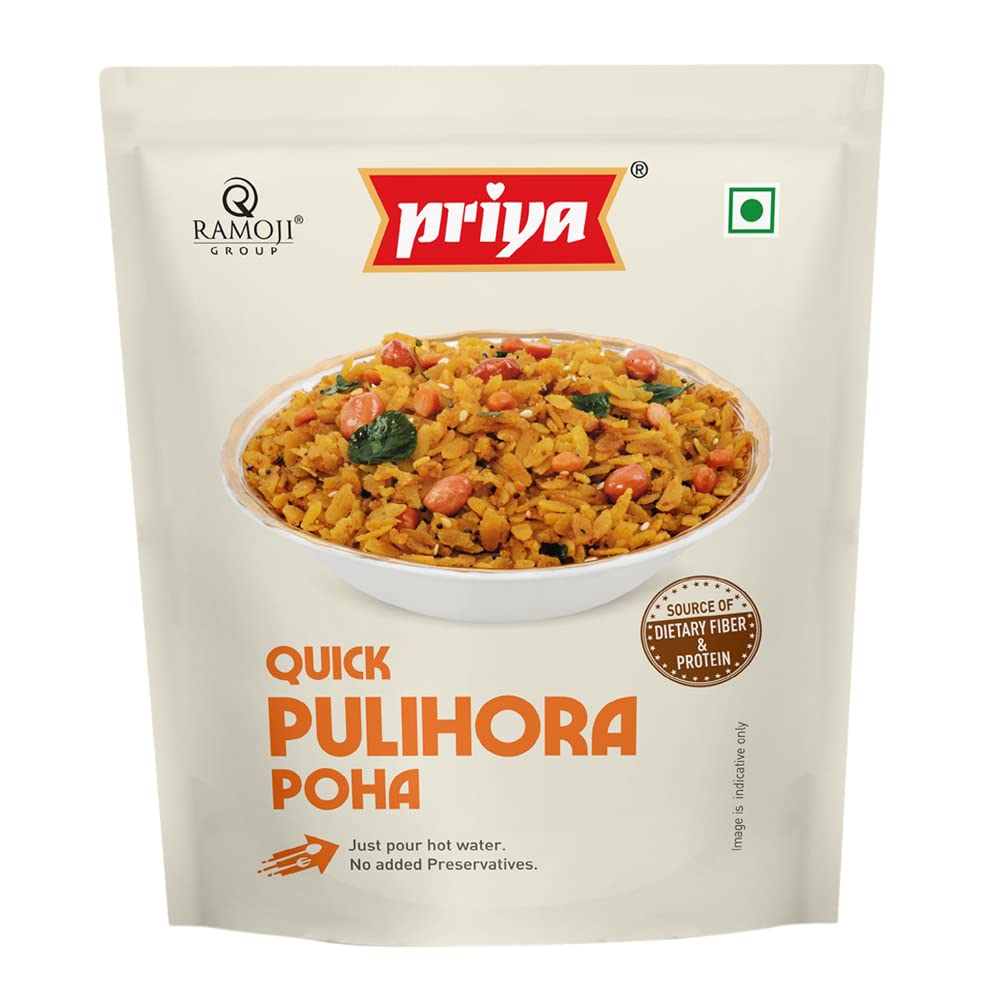 Priya Quick Pulihora Poha - 160 gms (pack of 2)