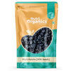 Nutri Organics Premium Afghani Black Raisins With Seeds - 200 gms