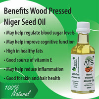 ATS Wood Pressed Almod Oil - 100 gms