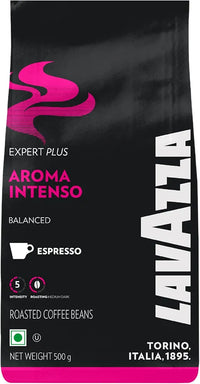 Lavazza Aroma Intenso, Roasted Coffee Beans Bag, 500Gram