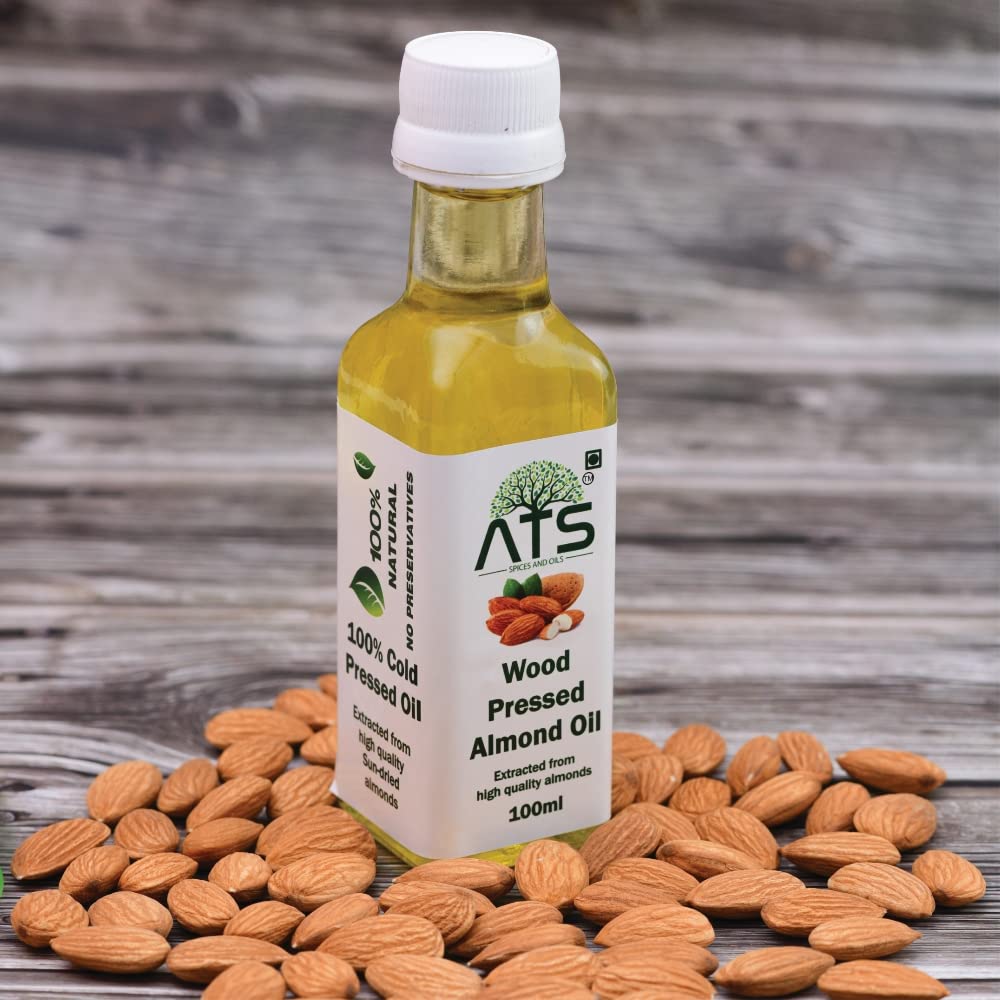 ATS Wood Pressed Almod Oil - 100 gms