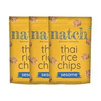 Natch Thai Sesame Rice Chips - 100 gms