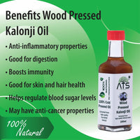 ATS Wood Pressed Kalonji Oil - 100 gms