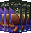 Cadbury Bournville Classic 50% Dark Chocolate Bar - Each 75 Gms (Pack of 5)