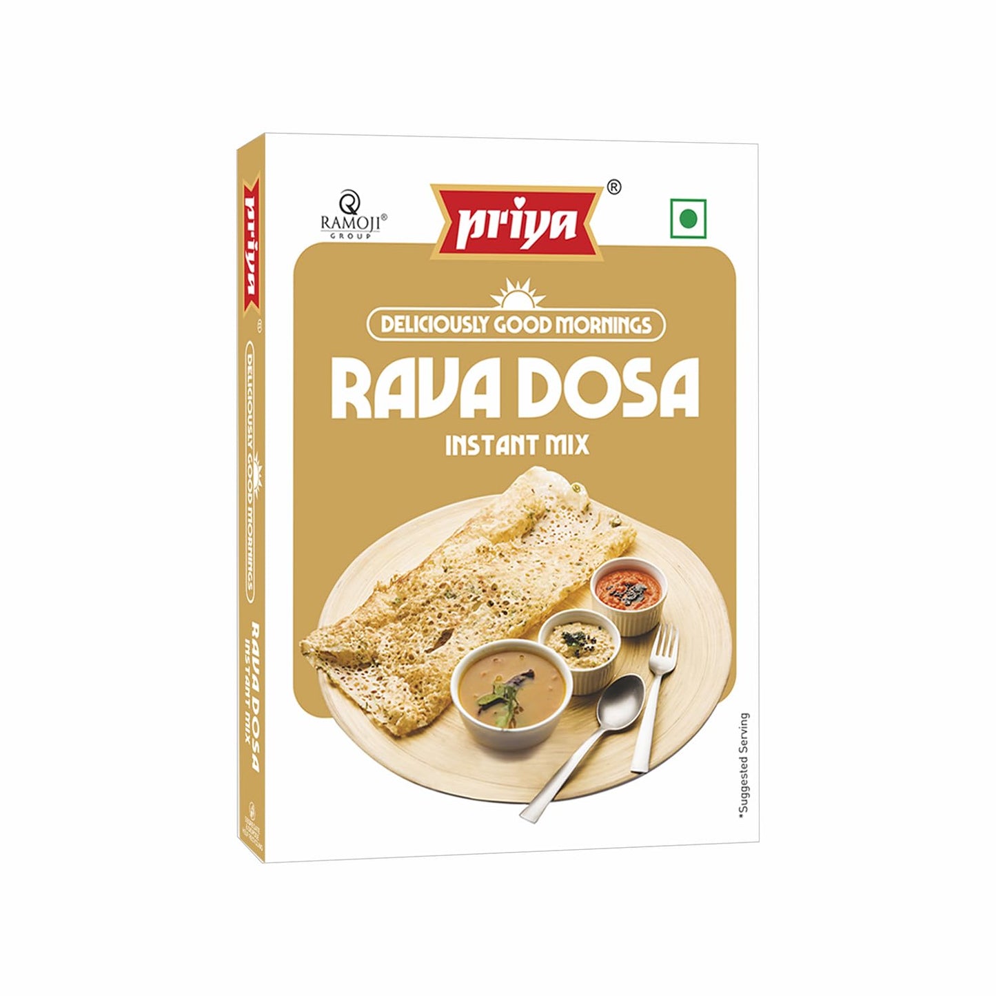 Priya Instant Rava Dosa Mix - 200 gms (Pack of 2)