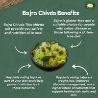 Millet Amma Organic Bajra Chivda Namkeen - 200 gms