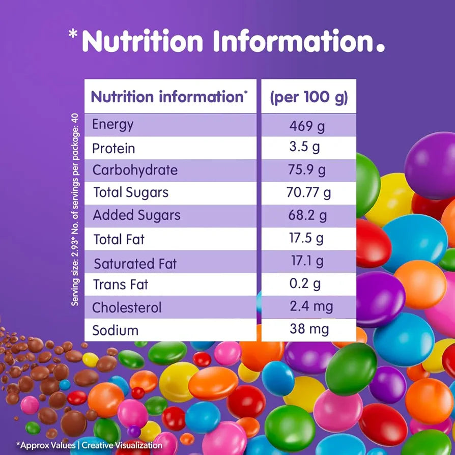 Cadbury Gems Mini Treats Chocolate Pack - 117.55 Gms (Pack of 3 ...
