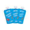 Happa Apple+Oats Fruit Puree - 100 gms (Pack of 3)
